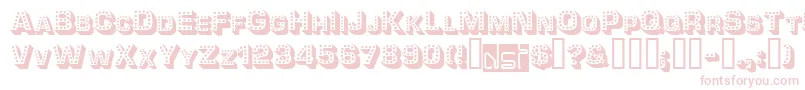 Tonight Font – Pink Fonts on White Background