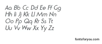 RondaItalic Font
