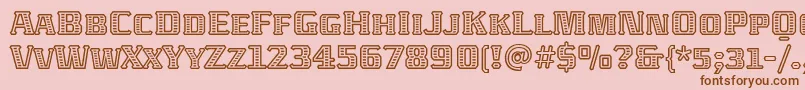 More about AbatonitcTt Font AbatonitcTt Font – Brown Fonts on Pink Background