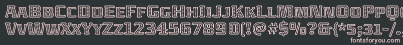 AbatonitcTt Font – Pink Fonts on Black Background