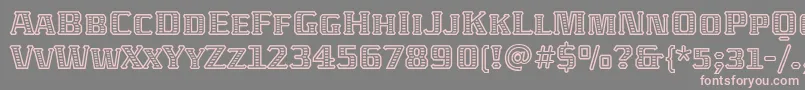 AbatonitcTt Font – Pink Fonts on Gray Background