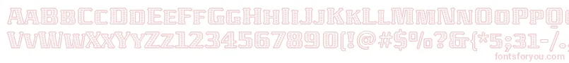 AbatonitcTt Font – Pink Fonts on White Background