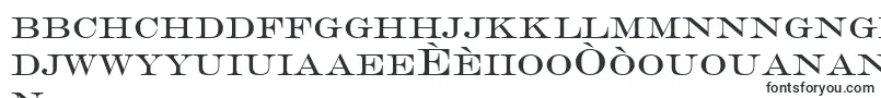 フォントGravureromanRegularDb – クレオールフォント