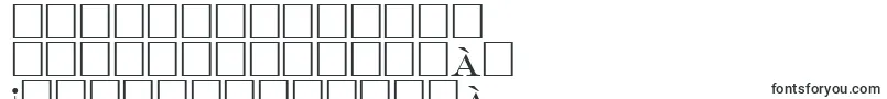 Fonte GravureromanRegularDb – fontes nepalesas