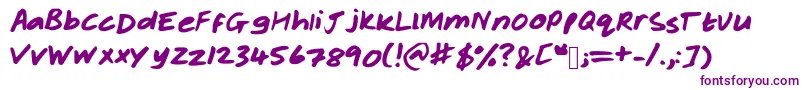 Rachelhand Font – Purple Fonts