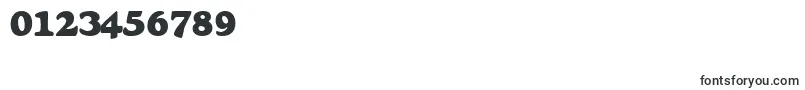 GoudyheavyfaceRegularDb Font – Fonts for Numbers and Digits