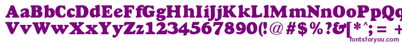 GoudyheavyfaceRegularDb Font – Purple Fonts