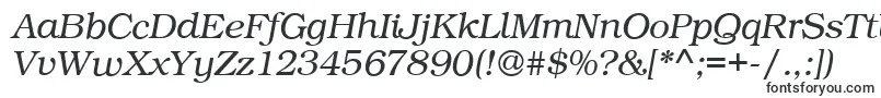 BookPsItalic-fontti – Teknisen piirtämisen fontit