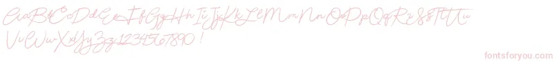 Beautydemo Font – Pink Fonts