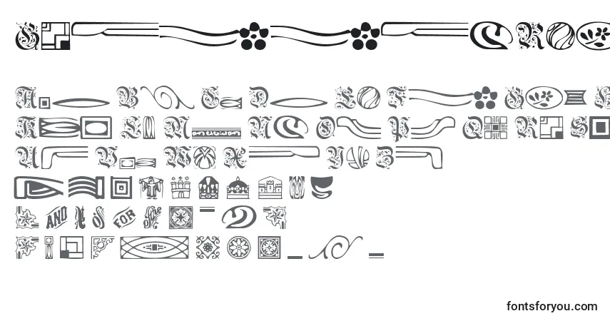 Czcionka GriffinRegular – alfabet, cyfry, specjalne znaki