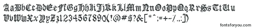 Шрифт Dioszeghiensis – средневековые шрифты