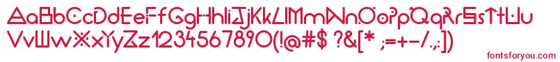 Thirtyseconds Font – Red Fonts