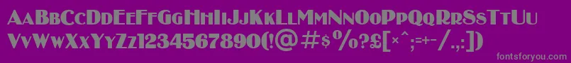 Lisätietoja BinnerDi-fontista BinnerDi-fontti – harmaat kirjasimet violetilla taustalla