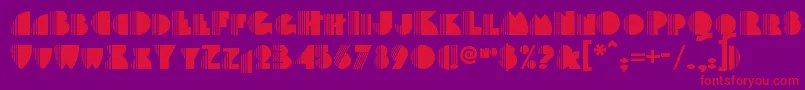 More about Backstagepassnf Font Backstagepassnf Font – Red Fonts on Purple Background