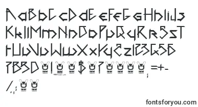1001headFont font – Fonts Starting With 1