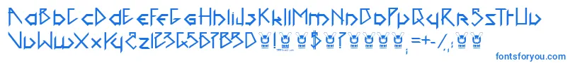 Подробнее о шрифте 1001headFont Шрифт 1001headFont – синие шрифты