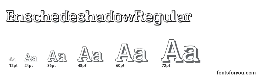 EnschedeshadowRegular Font Sizes
