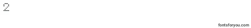 フォントPerfooval – フォント数字2