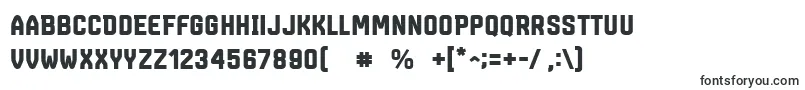 Czcionka MarsmonsterdemoBlack – rosta typografia