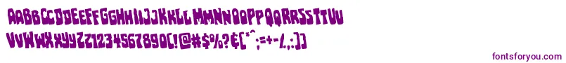 Pocketmonsterrotate Font – Purple Fonts on White Background