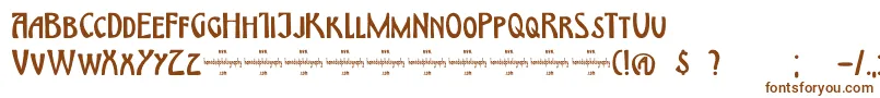 DkHimmelblau Font – Brown Fonts