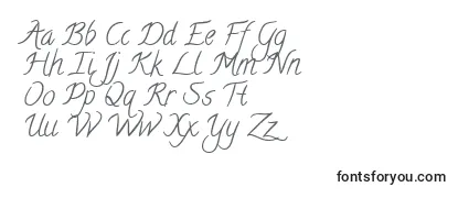 Schriftart CalligraffittiRegular