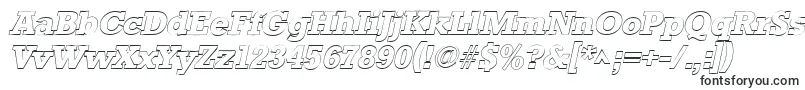 Шрифт StaffordoutlineItalic – популярные шрифты