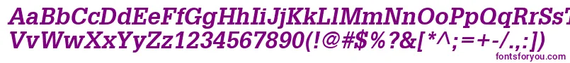 GlyphaLt65Boldoblique Font – Purple Fonts