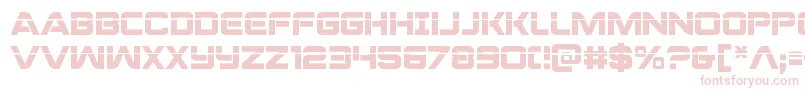 Шрифт Praetorianlas – розовые шрифты