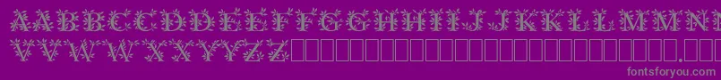 Weitere Informationen zur Gayane-Schriftart Gayane-Schriftart – Graue Schriften auf violettem Hintergrund