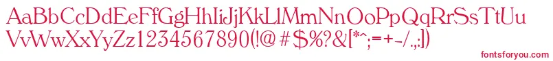 VeronaserialXlightRegular Font – Red Fonts