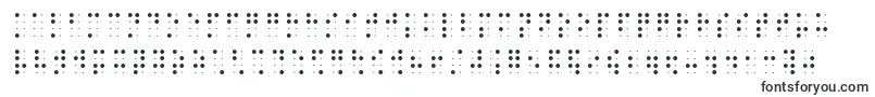 Brailleslo8dot-Schriftart – Schriftarten, die mit B beginnen