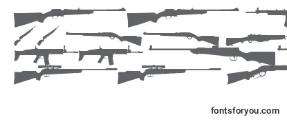 Przegląd czcionki RifleBatsTfb