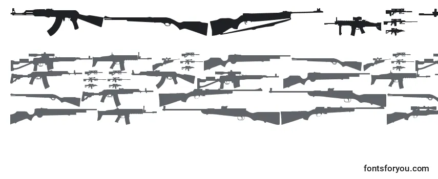 Обзор шрифта RifleBatsTfb