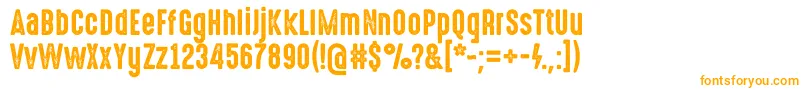 HighvoltageRough Font – Orange Fonts