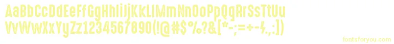 HighvoltageRough Font – Yellow Fonts