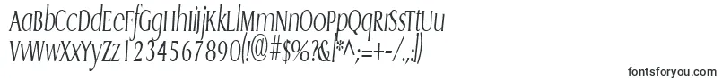 GriffoncondensedlightItalic-Schriftart – Schriftarten, die mit G beginnen