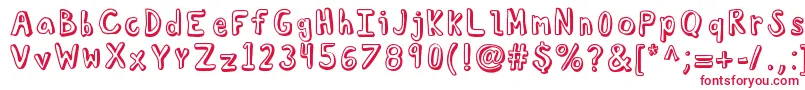 Kbtroubledsoul Font – Red Fonts