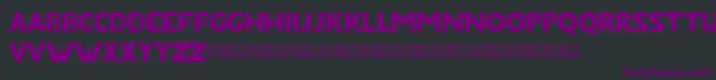 FatfontLimited Font – Purple Fonts on Black Background