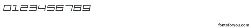 MechanicItalic Font – Fonts for Numbers and Digits