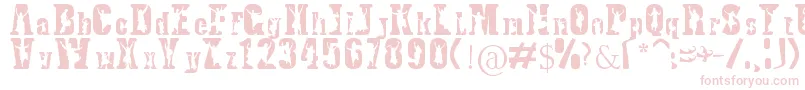 BhangraTypeface Font – Pink Fonts on White Background