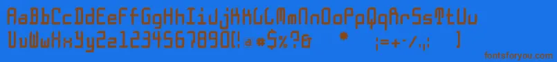 Más sobre la fuente Doesburgcondfs fuente Doesburgcondfs – Fuentes Marrones Sobre Fondo Azul