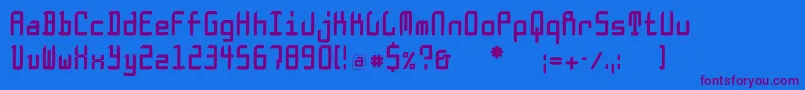 More about Doesburgcondfs Font Doesburgcondfs Font – Purple Fonts on Blue Background