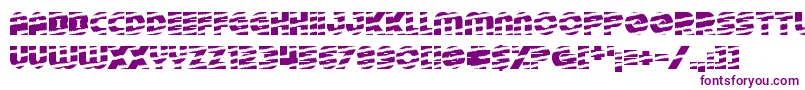 TinselChristmas Font – Purple Fonts on White Background