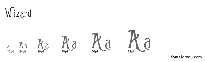 Wizard Font Sizes