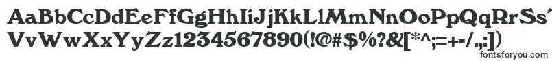 WindsorRegular-fontti – täytetyt fontit