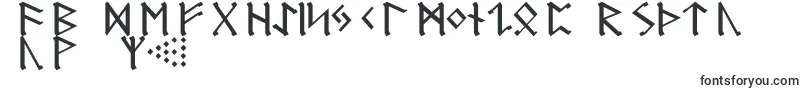 Шрифт GermanicRunes – античные шрифты