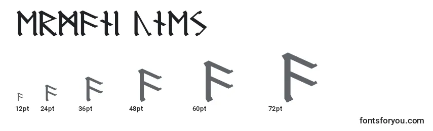 GermanicRunes Font Sizes