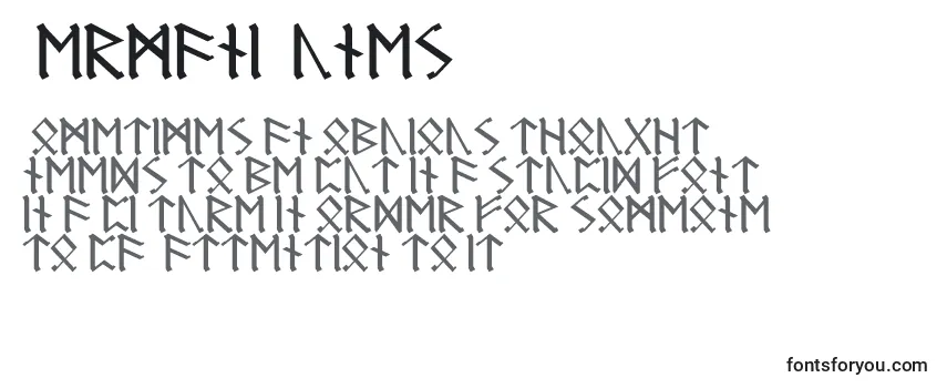 Schriftart GermanicRunes