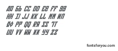SovietBoldItalic Font